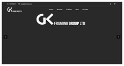 Desktop Screenshot of gkframing.com